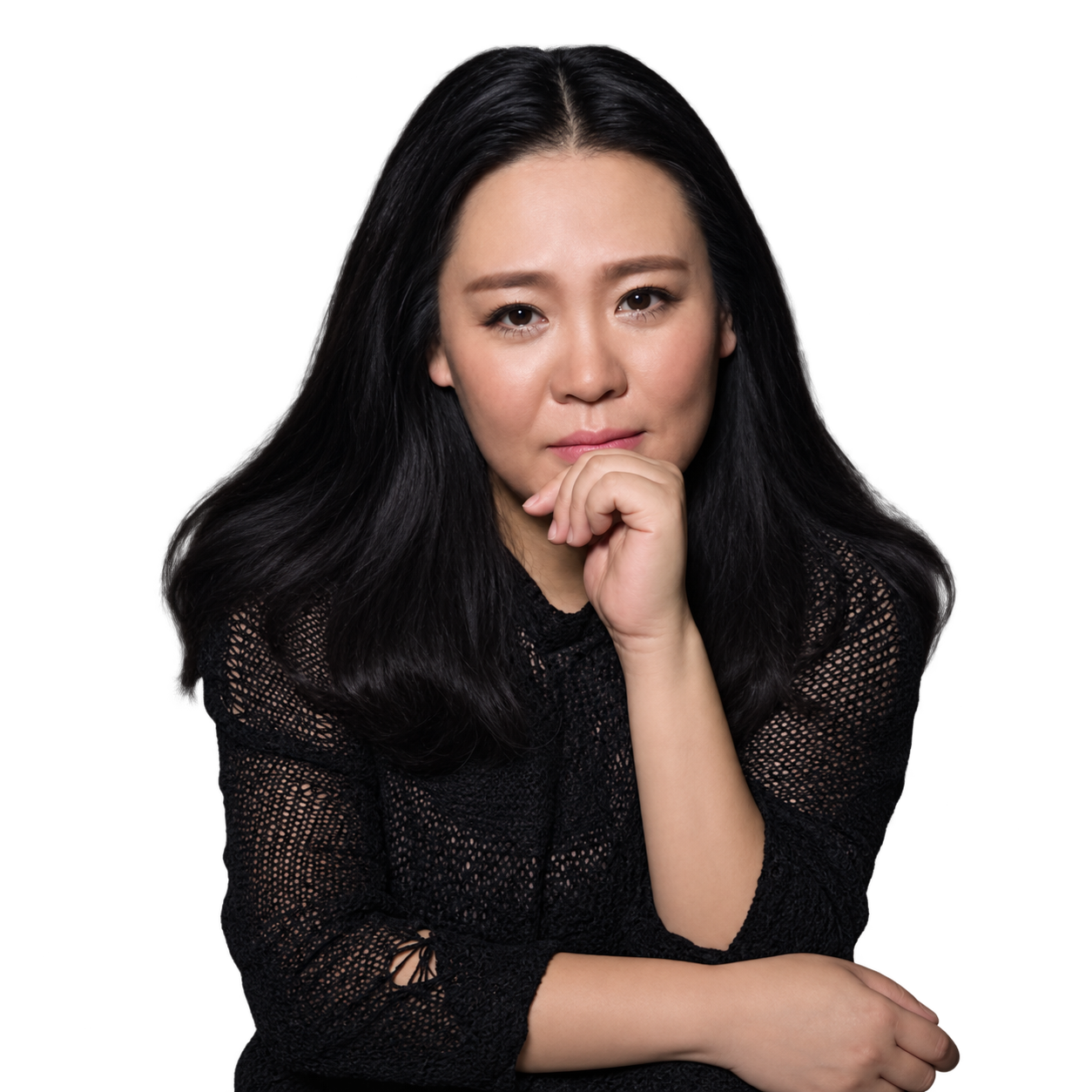 创始人李一萌 CherrieLee 的透明背景肖像